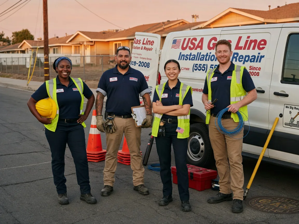 Gas Line Installation company in Fort Calhoun, NE
